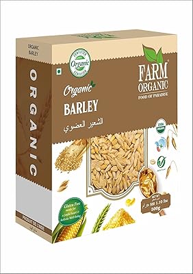 Organic farm | whole organic barley | 500g | gluten -free | vegan | without GMO | halal.. Shop efficiently with DIAYTAR NIGERIA, offering thousands of products at unbeatable prices delivered promptly.