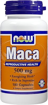 Now Foods Maca 500 mg - 100 vegetarian capsules.. Shop across categories at DIAYTAR NIGERIA with the confidence of affordable prices and delivery within 8 days.