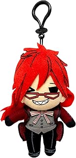 3 -inch black butler button keychain from Great Eastern Entertainment - Grill.. DIAYTAR NIGERIA: Where quality meets affordability, with thousands of products delivered in less than 8 days.