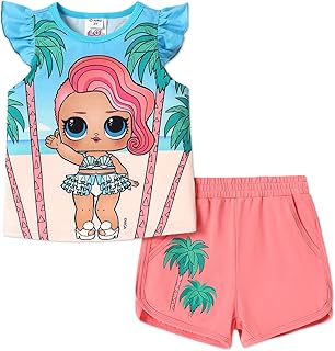 A set of girl clothes made up of a short -sleeved blouse and a short -printed shorts.. Get more, save more — only on DIAYTAR Nigeria.
