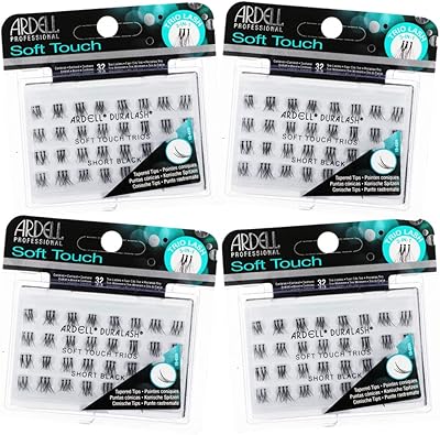 Set of 4 false individual short eyelashes Ardell Soft Touch Triple Blacks.. Shop from thousands of products at DIAYTAR NIGERIA and enjoy budget-friendly nationwide delivery.