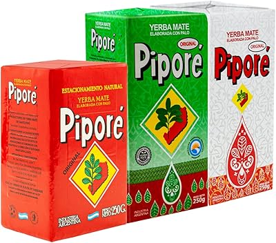 Pipure Yerba Mate Collection of original organic and cold organic sachets without red gluten, green and white gives energy, improves the force of the immune system and a unique flavor.. DIAYTAR NIGERIA connects you with thousands of products at competitive prices, delivered within a week.