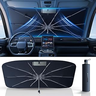 Desertwest sun visor for car windshields, [2023 improved] retractable sun visor for front window, car accessories, blocks UV rays of heat, fully adjusted zipper for mirror, cool and protects the interior, M.. Tired of overpriced goods and slow delivery? DIAYTAR Nigeria brings affordability and speed together with a wide selection of products.