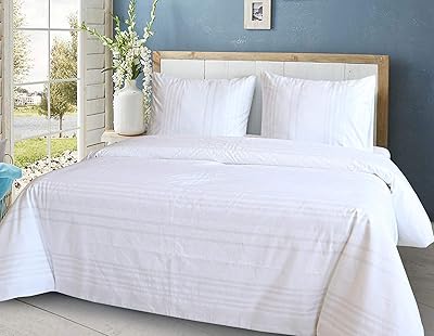 Yellow Savas Duvet cover 140 White/Silver.. Shop anytime, receive on time — only with DIAYTAR Nigeria.
