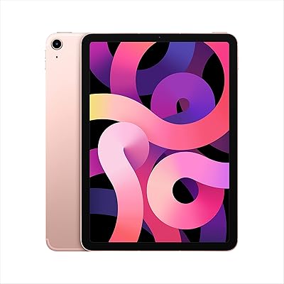 Apple 2020 iPad Air (10.9 inches, Wi -Fi + cellular, 256 GB) - Rose gold (4th generation).. Experience shopping freedom with DIAYTAR NIGERIA's comprehensive marketplace delivered within 8 days.