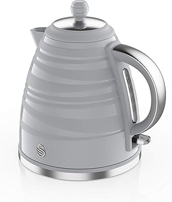 Swan Symphony SK31050grn kettle 1.7 l at a quick boil, 3000 W, gray.. Shop smart, shop DIAYTAR — Nigeria’s trusted e-commerce site.