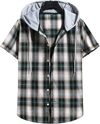 Hawaiian shirt buttoned for beach vacation with shirt hood.. Enjoy deals you can’t resist and delivery you can trust — DIAYTAR Nigeria.