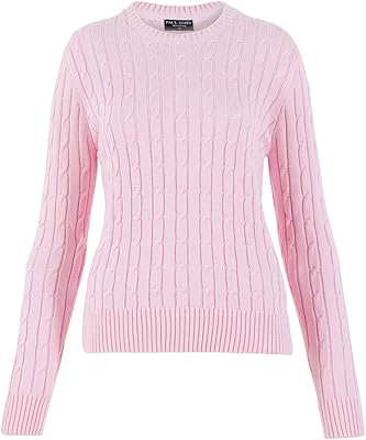 Paul James Knitwear Taylor Pure Cotton Pull for Women | Women's sweater.. Order now, relax later — DIAYTAR Nigeria ships in 5 to 8 days.