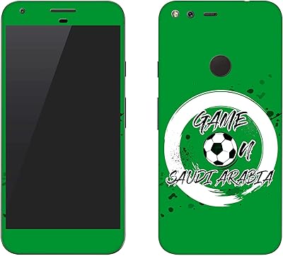 Stylized skin for Google Pixel XL, body wrap in ultra premium vinyl - game on Saudi Arabia.. DIAYTAR NIGERIA: Where every purchase is affordable and delivery is always within a week.