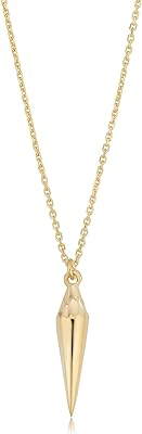 Collar pendulum in yellow gold 14 carats cool Jewelry, (18 cm).. Shop with purpose and save with DIAYTAR NIGERIA's extensive platform and nationwide delivery service.