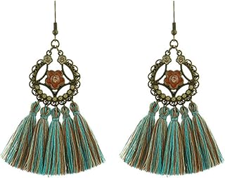 Set of classic and elegant earrings for women and girls, Bohemian hollow hanging earrings with pampilles pumps for birthday/party/friendship/Christmas gifts. (gift box with knot)... Your everyday shopping destination, DIAYTAR NIGERIA offers unbeatable value with quick delivery times.
