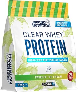 Applied Nutrition Clear Whey Whey Isolate - Redescent Powder with high protein content, Fruit Smoothie Aromas (ice cream) (875 g - 35 portions).. Shop with purpose at DIAYTAR NIGERIA, where your money goes further and delivery is always prompt.