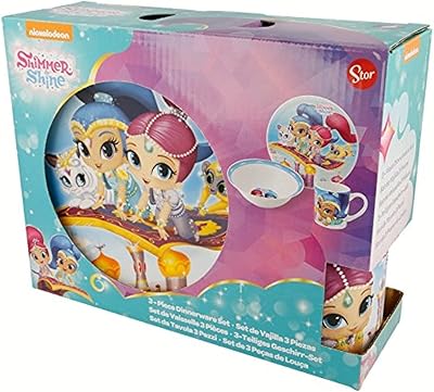 Disney Shimmer and Shine 3 -piece table service, multicolored.. Shop confidently with DIAYTAR NIGERIA's vast product range and budget-friendly nationwide shipping.