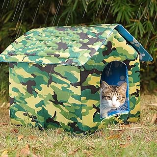 Intol exterior waterproof thickening Cat House for pet winter Winter Puppy Puppy Tent Home for Portable Travel Nest (Size L).. Shop efficiently with DIAYTAR NIGERIA, offering thousands of products at unbeatable prices delivered promptly.