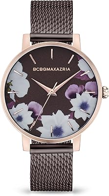 Analog watch for women with flower dial (model: bawlg2133201), brown, brown, analog watch.. Discover why thousands choose DIAYTAR NIGERIA for affordable products delivered in less than a week.