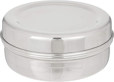 Raj steel storage container, 9 cm, silver, pdd006, 1 room.. DIAYTAR Nigeria combines variety, affordability, and speed — making your online shopping experience not only enjoyable but also cost-effective.