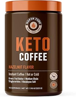Café ketogenus Rapid Fire Noisette, supports energy, metabolism and weight loss, 7.93 Oz (15 portions).. Looking for quality and speed? You’ll find both at DIAYTAR Nigeria.