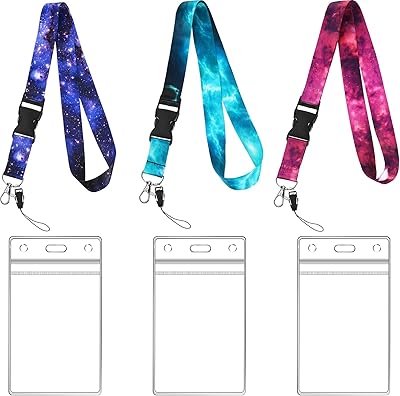 Identity card holder and bar holder, 3 detachable neck straps with 3 transparent identification media, quick clearance loops and safety keys for identity badge, mobile phone bag and glasses channels.. DIAYTAR NIGERIA brings the marketplace home to you with affordable prices and delivery in 5-8 days.