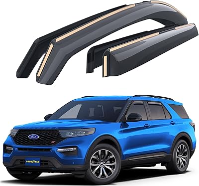BOTHYEAR Window Deflectors Incassable for Ford Explorer 2020-2022, rain visors, car window ventilation deflectors, car accessories, 4 rooms - Gy003498.. DIAYTAR NIGERIA: Where affordability and variety come together with nationwide 5-8 day delivery.