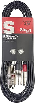 Male XLR STC3CMXM CABLE TO MAL RCA, 10 feet.. Shop with purpose and save with DIAYTAR NIGERIA's extensive platform and nationwide delivery service.