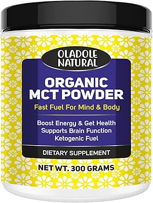Old -fashioned organic MCT Powder, Fast fuel for mind and body, supports brain function, increases energy and ketogenic fuel, 300 g.. Skip the lines and shop online — DIAYTAR Nigeria delivers to your door in days.