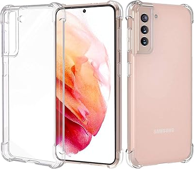 Samsung Galaxy S21 mobile phone shell, 5G network, flexible silicone, shock resistant and ultra-thin, made in a luxurious material absorbing (transparent) of Nice Store UAE.. Your trusted marketplace, DIAYTAR NIGERIA offers comprehensive selection with budget-friendly delivery.