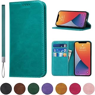 Wandy Qaq Wandy Leather Rabat Protective case with suspension rope, cards and antichoc crutch for iPhone 14 Plus - Light green.. Your complete marketplace solution, DIAYTAR NIGERIA offers unbeatable value with delivery within the week.