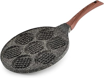 Lifesmile wadded pancake pan Molds 7 Iron molds for children.. DIAYTAR Nigeria: Great value, fast delivery, and endless options.