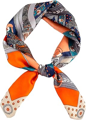 Trendy hair scarf for women, light, silky, square scarf in average satin for women 27.5 x 27.5 inches, 1.. DIAYTAR NIGERIA: Where quality meets affordability, with thousands of products delivered in less than 8 days.
