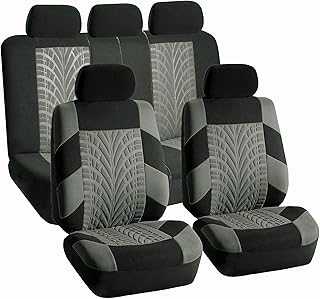 Complete travel set of gray car seat covers, is suitable for most cars, SUV and trucks (compatible with airbags and divided seats) FH Group FB071Gray15.. Discover endless possibilities with DIAYTAR NIGERIA's comprehensive catalog and budget-friendly delivery.