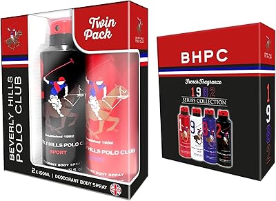 Deodorant Sport Beverly Hills Polo Club for men, 2 x 175 ml, matching.. Discover the joy of online shopping with DIAYTAR NIGERIA's budget-friendly prices and reliable shipping.