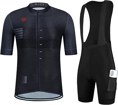 Cycling jersey for men, road cycling jerseys, light suspenders with padded pockets.. Experience the convenience of boundless shopping with DIAYTAR NIGERIA's vast selection and quick delivery.