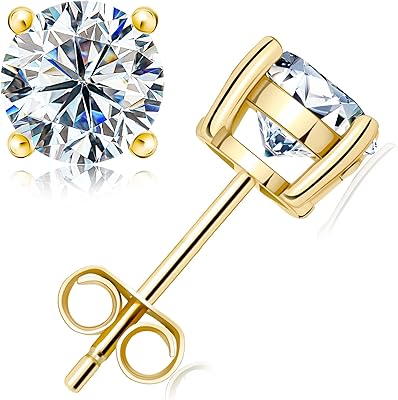 Samyov Moissanite rod earrings for women, Earrings with rod in diamond stalped white gold, yellow and pink 18 carats in Sterling 925 for women and men.. Discover why DIAYTAR NIGERIA is the smart shopper's choice for affordable products delivered nationwide.