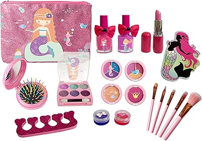 Ikam makeup set for girls, set of princess makeup for girls, set of non -toxic cosmetics, Christmas gift.. Shop with purpose at DIAYTAR NIGERIA, where your money goes further and delivery is always prompt.