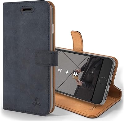 Iphone 7 snakehive shell in real leather wallet with display support and locations.. Discover endless possibilities with DIAYTAR NIGERIA's extensive product range and affordable shipping.