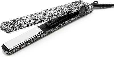 Classic hair straightener professional Coriolis C-Style For Women with flat plates in titanium Paisley Silver with soft touch.. Discover endless possibilities with DIAYTAR NIGERIA's vast e-commerce selection and budget-friendly delivery.