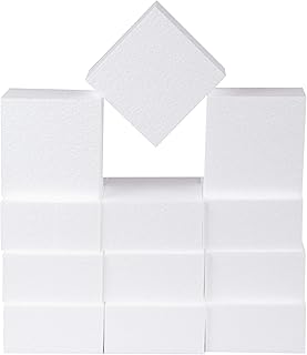 Silver Lake Craft foam block package of 12 polystyrene blocks.. DIAYTAR NIGERIA: Your affordable shopping destination with thousands of products delivered in days.