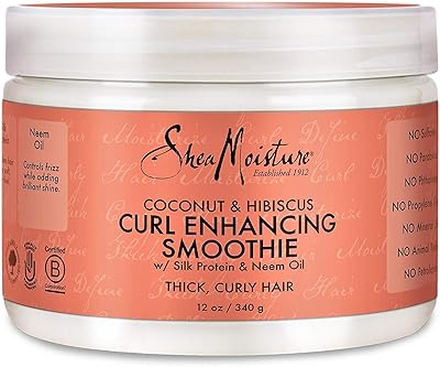 Smoothie stimulating shea loops with coconut and hibiscus, 12 oz (1).. DIAYTAR NIGERIA: Revolutionizing how Nigerians shop with affordable prices and prompt delivery services.