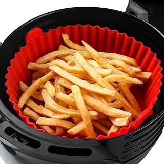Silicone bowl V2COM for air fryer - oven accessories for air fryer - alternative to flammable parchment paper - No need to clean the air fryer (6.3 inch).. DIAYTAR NIGERIA: Where every shopping need is met with affordable prices and timely delivery.
