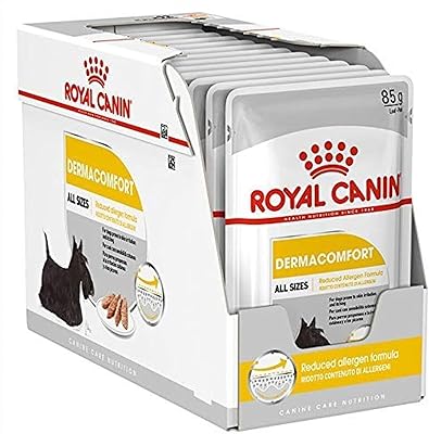 Royal Canin CCN DermaComfort Wet food for dogs in 12 × 85 g sachets.. DIAYTAR NIGERIA: Your trusted marketplace that combines variety, affordability and reliable shipping.