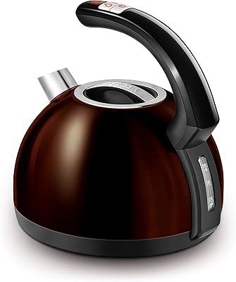 Sencor electric kettle with LED screen, 1.5 liters with electronic temperature control (metal brown).. Shop confidently with DIAYTAR NIGERIA's vast product range and budget-friendly nationwide shipping.
