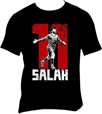 FMSTYLES - Mohammed Salah 11 Action Unisex T -shirt.. Discover unbeatable variety on DIAYTAR Nigeria — shop today, delivered this week.