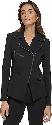 Relaxed jacket with zipper on the front and female pockets.. DIAYTAR NIGERIA: Your partner in affordable online retail with reliable delivery across the nation.