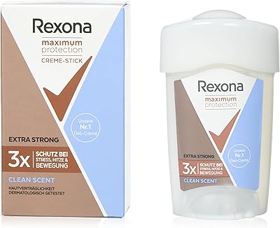 Rexona maximum deodorant cream sensitive protection for women (the packaging may vary).. Navigate through thousands of products at pocket-friendly prices with DIAYTAR NIGERIA's easy-to-use platform.