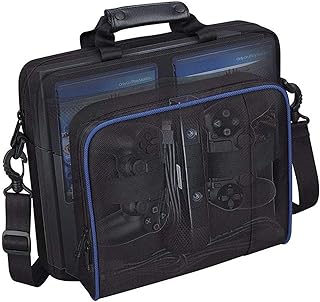 Skido storage bag for travel accessories, transport bag for portable game console, compatible with the Sony PlayStation 4 controller (standard version, not the PS4 Pro controller) + 8 handle covers for the thumb.. Shop smart with DIAYTAR NIGERIA's vast selection and enjoy affordable shipping in just 5-8 days.