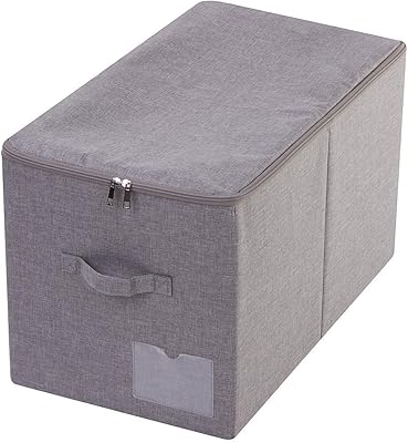 Foldable storage baskets, not bulky foldable for winter clothing with lid and handles, compatible with the Ikea Pax, 22 "(L) (L) (L) 12.6" (H), dark gray cupboard (H), dark dark gray.. Experience shopping without stress at DIAYTAR NIGERIA's comprehensive and budget-friendly platform.