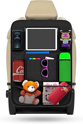 Car headquarters organizer, car object organizer on the rear bench with touch tablet support and 9 storage pockets, car organizer on the rear seat for toys, water bottles and pens.. From fashion to electronics, DIAYTAR Nigeria brings it all to your doorstep — fast, easy, and affordable.