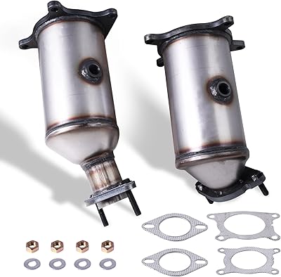 Lusso catalytic converter with compatible seal with Ford Edge 2007 2008 2009 2010 3.5 L, rear replacement 16491 SS44502E801, before 16490 SS44501E01.. Shop from anywhere in Nigeria and receive your DIAYTAR purchases at affordable prices within a week.