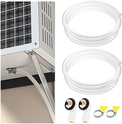 2 -piece air conditioner drain kit - 10 -foot drain hose with 3/5 "AC 3/5 drain hose connector - Window air conditioner emptying kit for mini divided universal unit.. With DIAYTAR Nigeria, you can browse through thousands of items at the best prices. Place your order today and receive it in less than a week.
