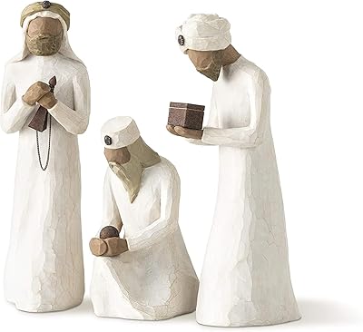 The White Shop Independent Station Trois File Trois Nativity Kings Magi Gift Christmas in resin.. Experience shopping satisfaction with DIAYTAR NIGERIA's vast selection and budget-friendly delivery options.